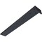 Ekena Millwork Hidden Floating Steel Heavy Duty Bracket w/ Flange, Powder Coated Black 2 1/2"W x 20"D x 1 1/2"H BKTM02X20X01HFPBL - alternate 4